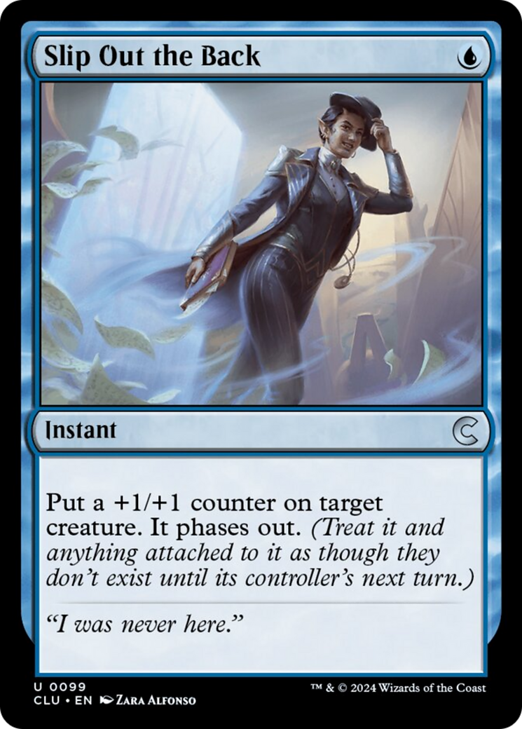 Slip Out the Back [Ravnica: Clue Edition] | Exor Games New Glasgow