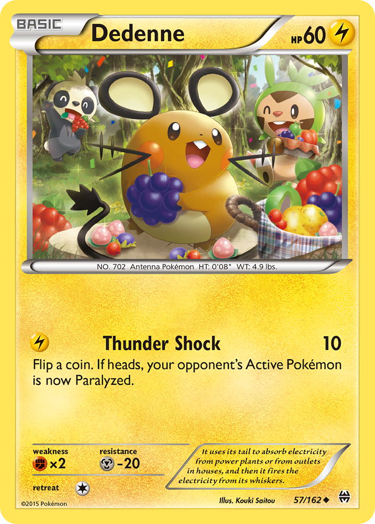 Dedenne (57/162) [XY: BREAKthrough] | Exor Games New Glasgow