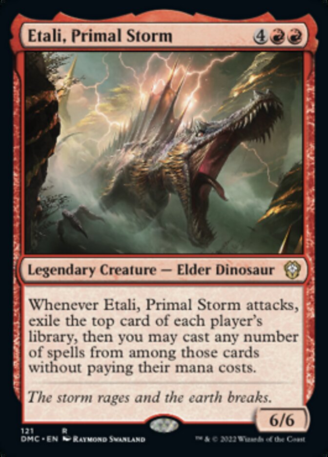 Etali, Primal Storm [Dominaria United Commander] | Exor Games New Glasgow