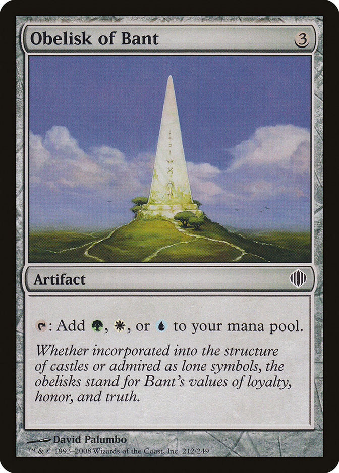 Obelisk of Bant [Shards of Alara] | Exor Games New Glasgow