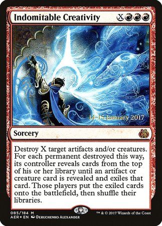 Indomitable Creativity [Aether Revolt Promos] | Exor Games New Glasgow