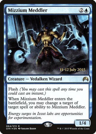 Mizzium Meddler [Magic Origins Promos] | Exor Games New Glasgow