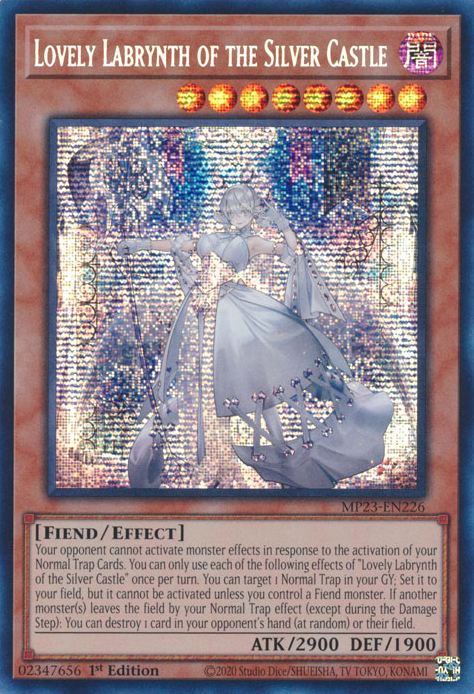 Lovely Labrynth of the Silver Castle [MP23-EN226] Prismatic Secret Rare | Exor Games New Glasgow