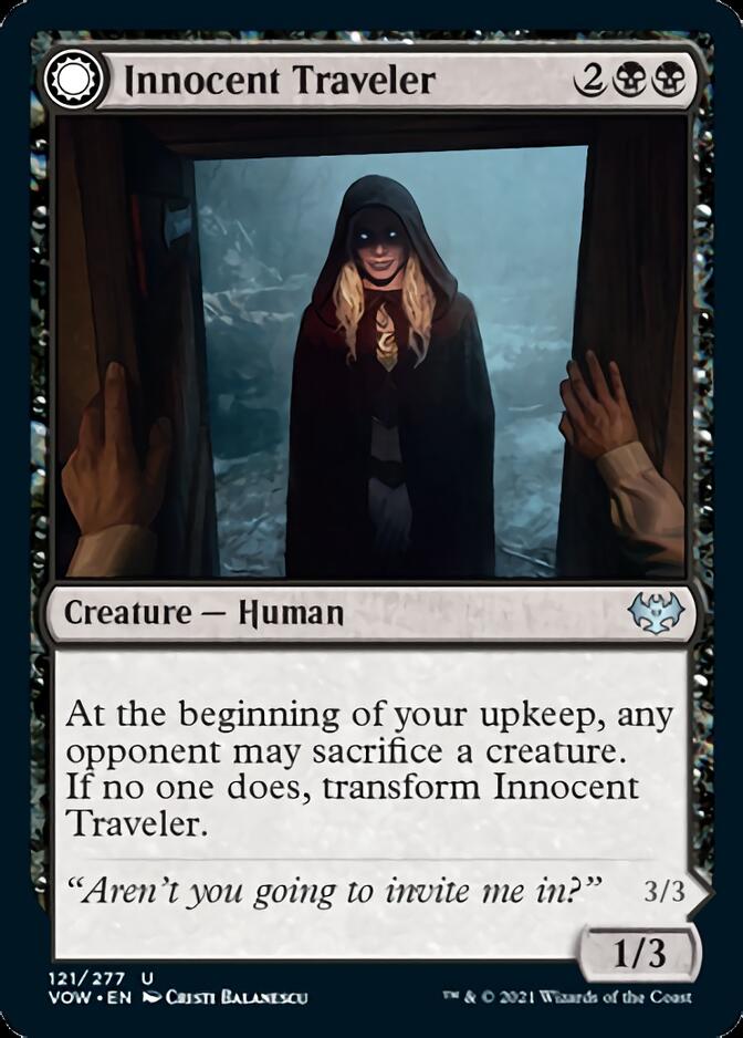 Innocent Traveler // Malicious Invader [Innistrad: Crimson Vow] | Exor Games New Glasgow
