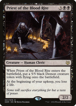 Priest of the Blood Rite [Duel Decks: Nissa vs. Ob Nixilis] | Exor Games New Glasgow