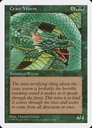 Craw Wurm [Fifth Edition] | Exor Games New Glasgow