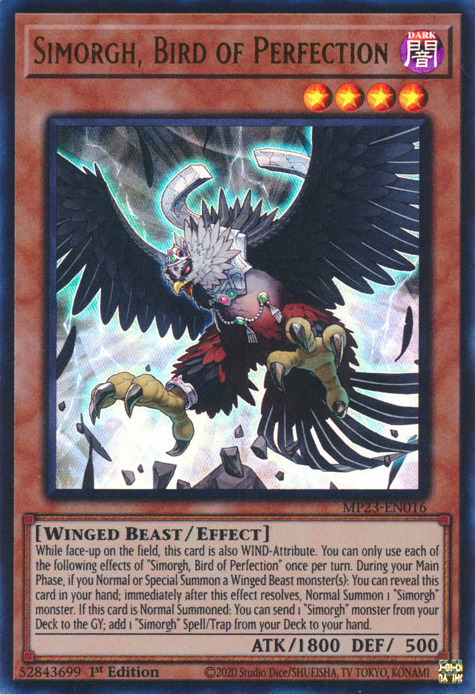 Simorgh, Bird of Perfection [MP23-EN016] Ultra Rare | Exor Games New Glasgow