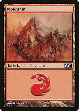 Mountain (244) [Magic 2011] | Exor Games New Glasgow