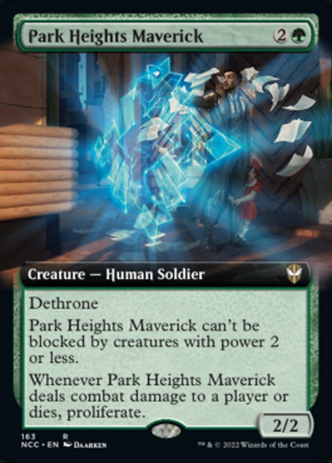 Park Heights Maverick (Extended Art) [Streets of New Capenna Commander] | Exor Games New Glasgow