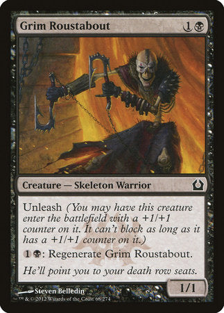 Grim Roustabout [Return to Ravnica] | Exor Games New Glasgow