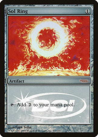 Sol Ring [Judge Gift Cards 2005] | Exor Games New Glasgow