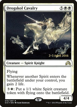 Drogskol Cavalry [Shadows over Innistrad Promos] | Exor Games New Glasgow
