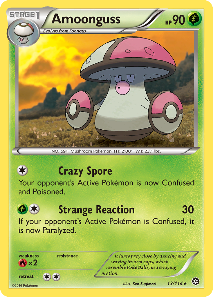 Amoonguss (13/114) [XY: Steam Siege] | Exor Games New Glasgow