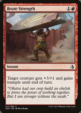 Brute Strength [Amonkhet] | Exor Games New Glasgow