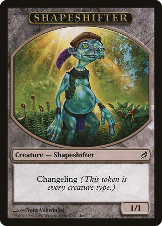 Shapeshifter Token [Lorwyn Tokens] | Exor Games New Glasgow