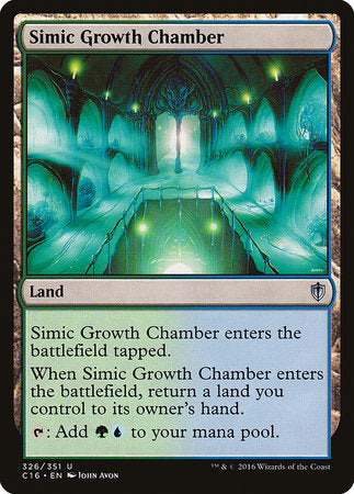 Simic Growth Chamber [Commander 2016] | Exor Games New Glasgow