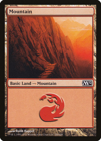 Mountain (244) [Magic 2012] | Exor Games New Glasgow