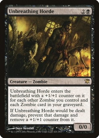 Unbreathing Horde [Innistrad] | Exor Games New Glasgow