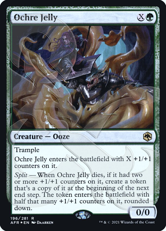 Ochre Jelly (Ampersand Promo) [Dungeons & Dragons: Adventures in the Forgotten Realms Promos] | Exor Games New Glasgow