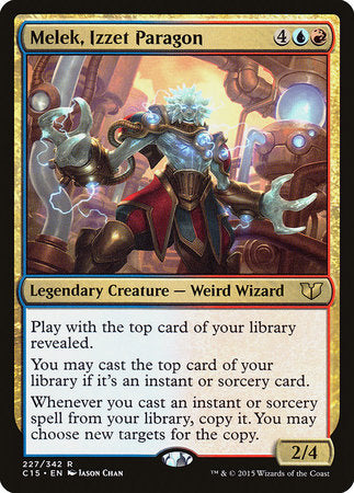 Melek, Izzet Paragon [Commander 2015] | Exor Games New Glasgow