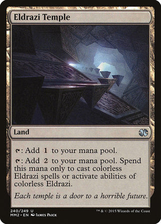 Eldrazi Temple [Modern Masters 2015] | Exor Games New Glasgow