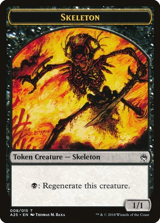 Skeleton Token (008) [Masters 25 Tokens] | Exor Games New Glasgow