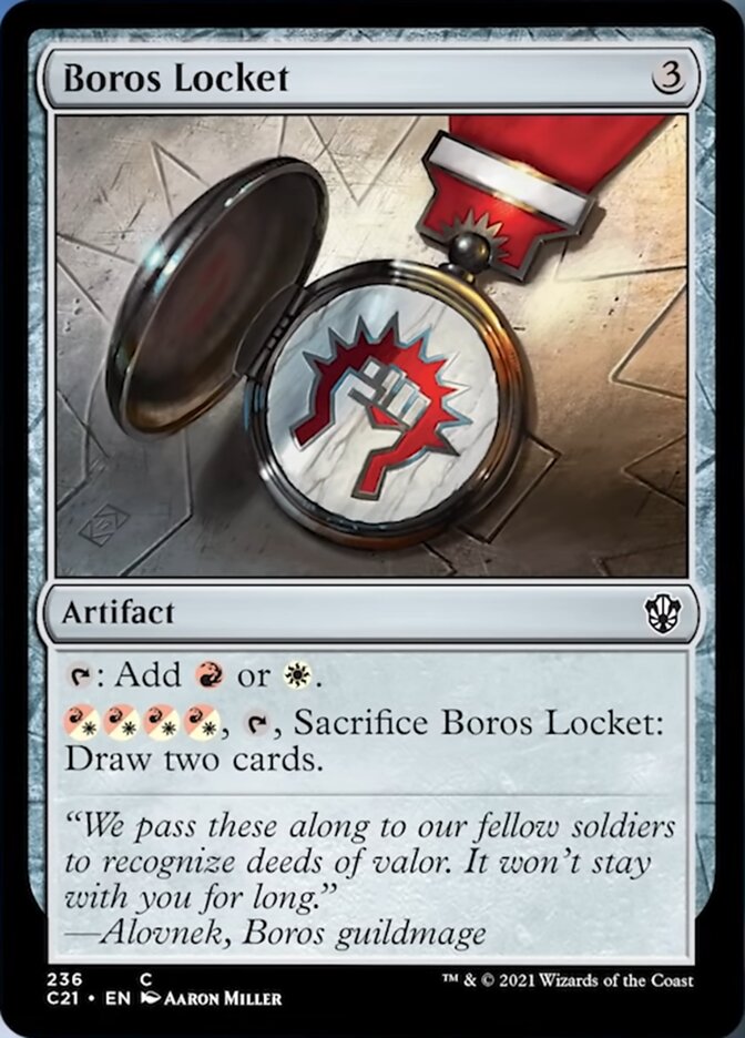 Boros Locket [Commander 2021] | Exor Games New Glasgow