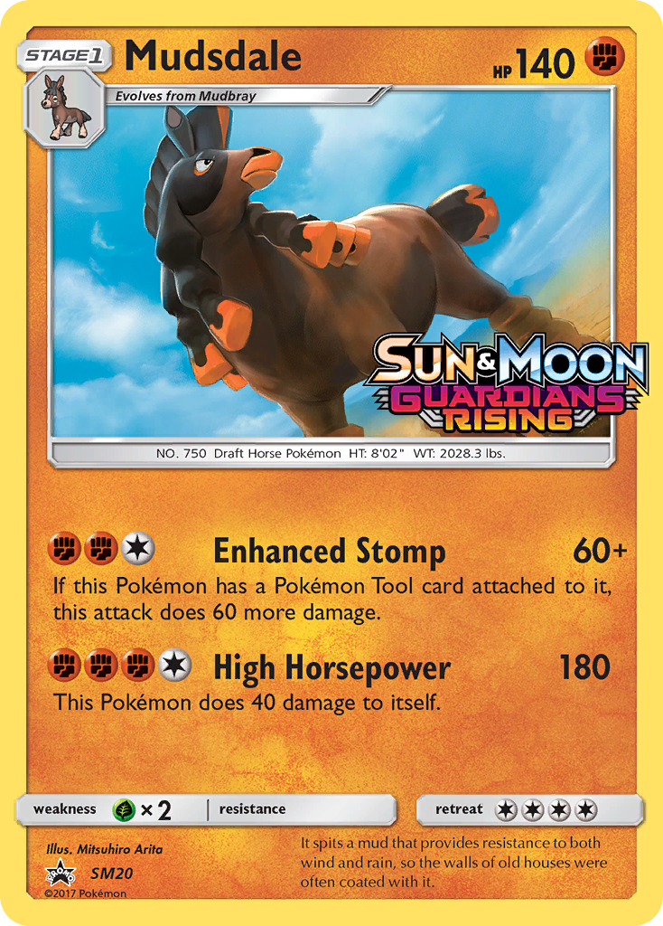 Mudsdale (SM20) [Sun & Moon: Black Star Promos] | Exor Games New Glasgow