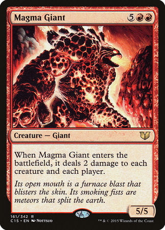 Magma Giant [Commander 2015] | Exor Games New Glasgow