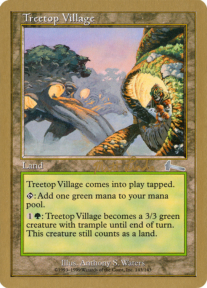 Treetop Village (Matt Linde) [World Championship Decks 1999] | Exor Games New Glasgow