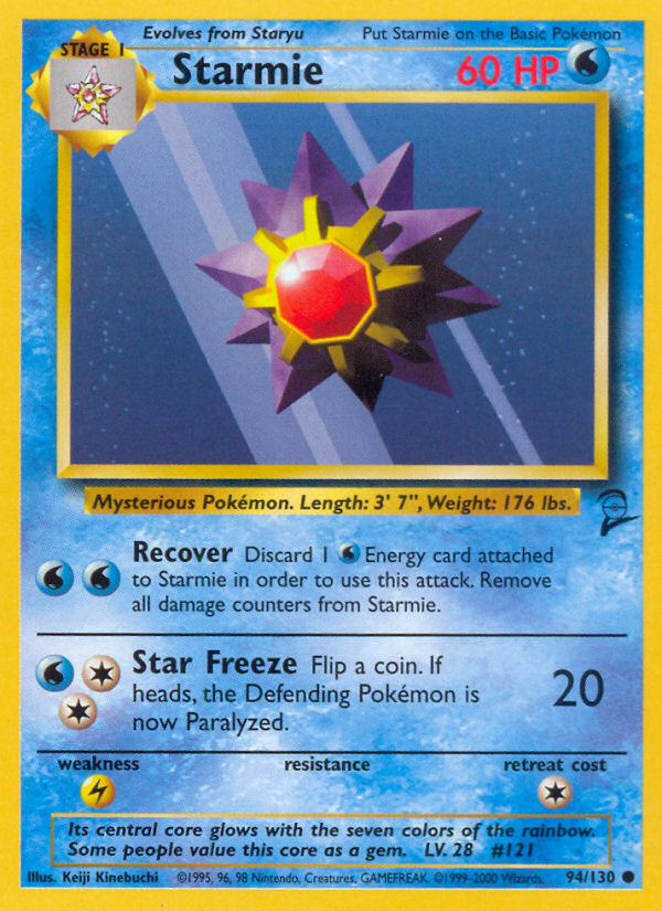 Starmie (94/130) [Base Set 2] | Exor Games New Glasgow