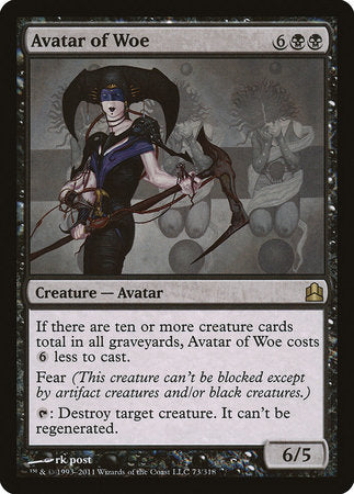 Avatar of Woe [Commander 2011] | Exor Games New Glasgow