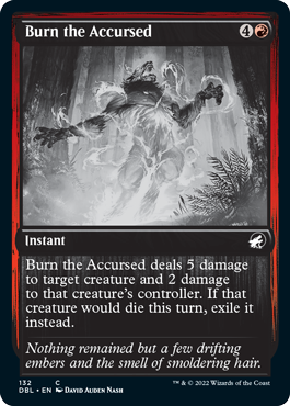 Burn the Accursed [Innistrad: Double Feature] | Exor Games New Glasgow
