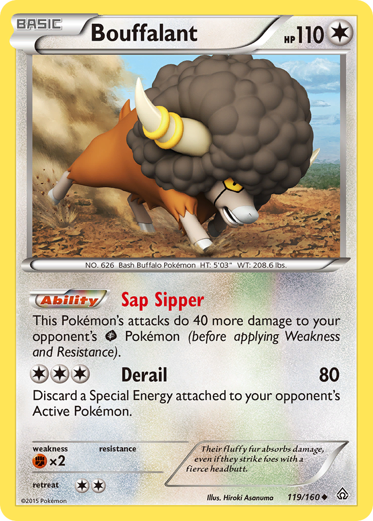 Bouffalant (119/160) [XY: Primal Clash] | Exor Games New Glasgow