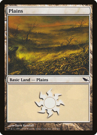 Plains (284) [Shadowmoor] | Exor Games New Glasgow