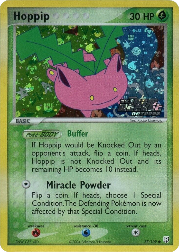 Hoppip (57/109) (Stamped) [EX: Team Rocket Returns] | Exor Games New Glasgow