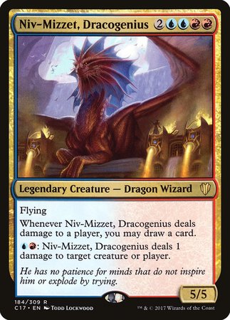 Niv-Mizzet, Dracogenius [Commander 2017] | Exor Games New Glasgow