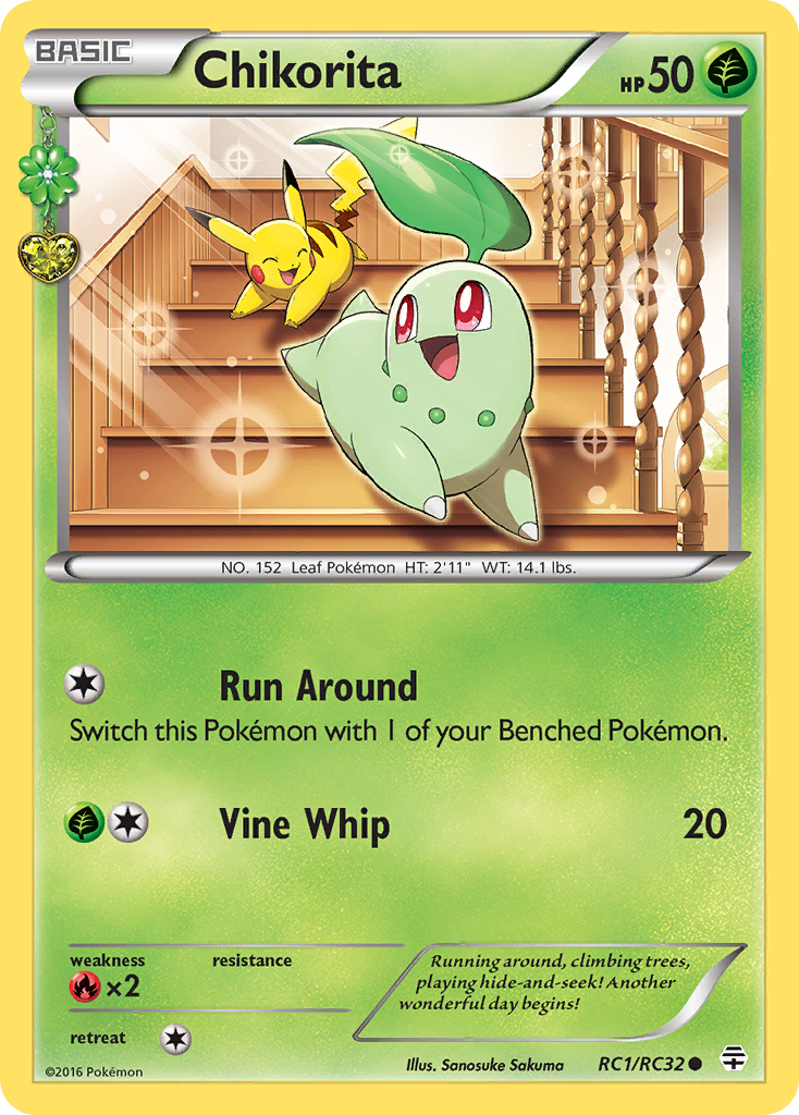 Chikorita (RC1/RC32) [XY: Generations] | Exor Games New Glasgow