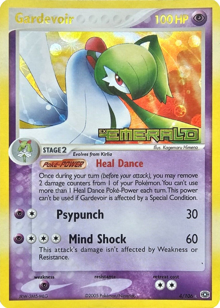 Gardevoir (4/106) (Stamped) [EX: Emerald] | Exor Games New Glasgow