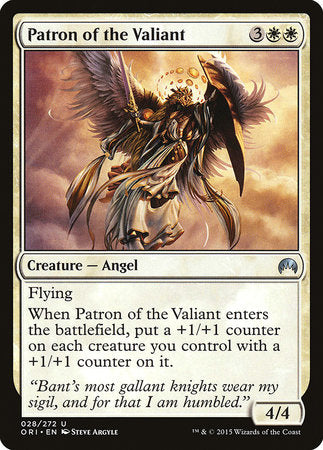 Patron of the Valiant [Magic Origins] | Exor Games New Glasgow
