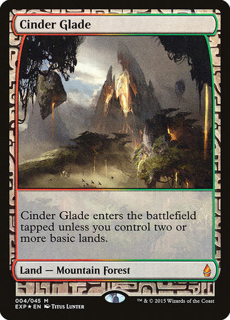 Cinder Glade [Zendikar Expeditions] | Exor Games New Glasgow