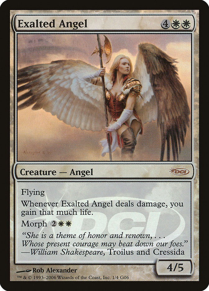 Exalted Angel [Judge Gift Cards 2006] | Exor Games New Glasgow