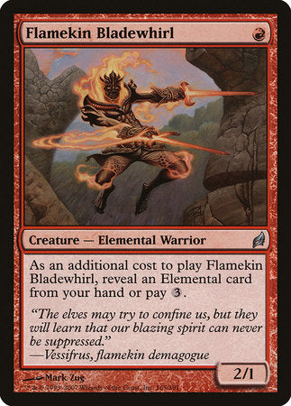Flamekin Bladewhirl [Lorwyn] | Exor Games New Glasgow