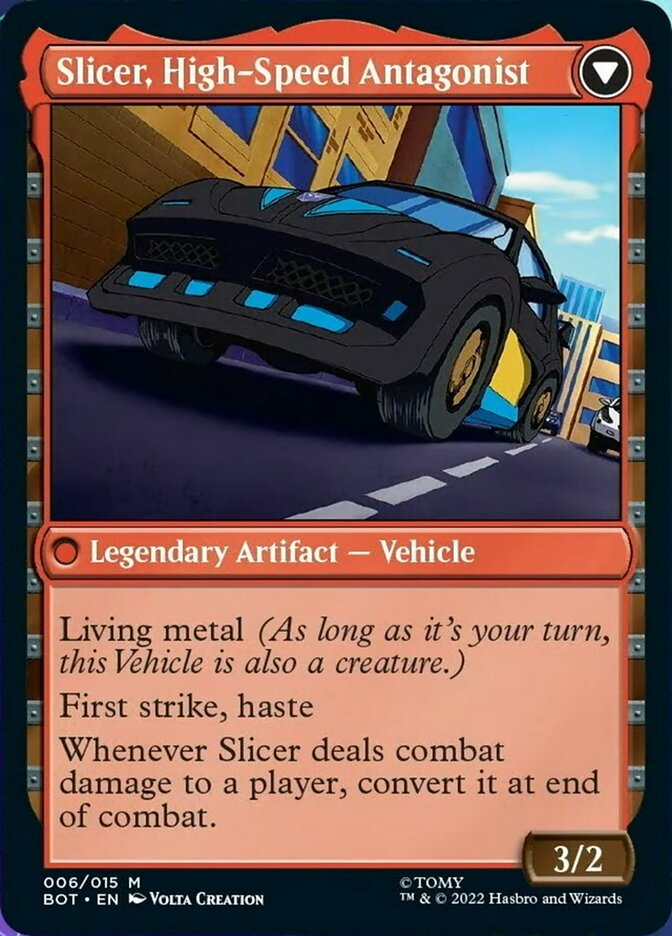 Slicer, Hired Muscle // Slicer, High-Speed Antagonist [Universes Beyond: Transformers] | Exor Games New Glasgow
