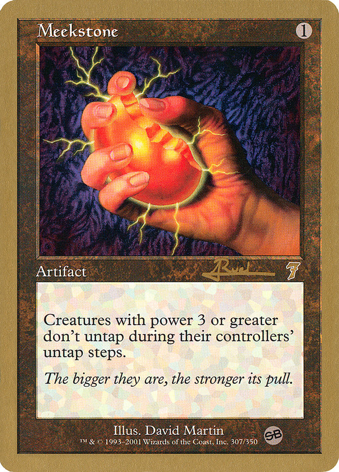 Meekstone (Antoine Ruel) (SB) [World Championship Decks 2001] | Exor Games New Glasgow