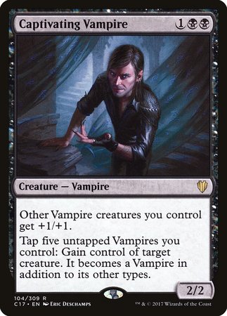 Captivating Vampire [Commander 2017] | Exor Games New Glasgow