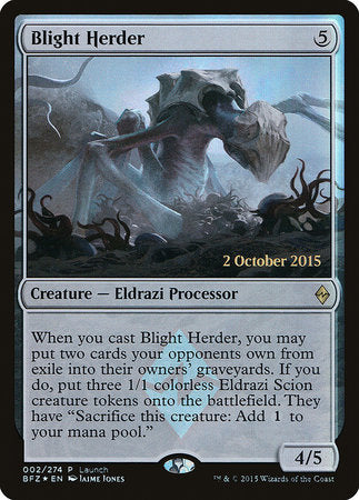 Blight Herder [Battle for Zendikar Promos] | Exor Games New Glasgow