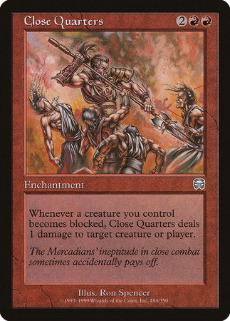 Close Quarters [Mercadian Masques] | Exor Games New Glasgow