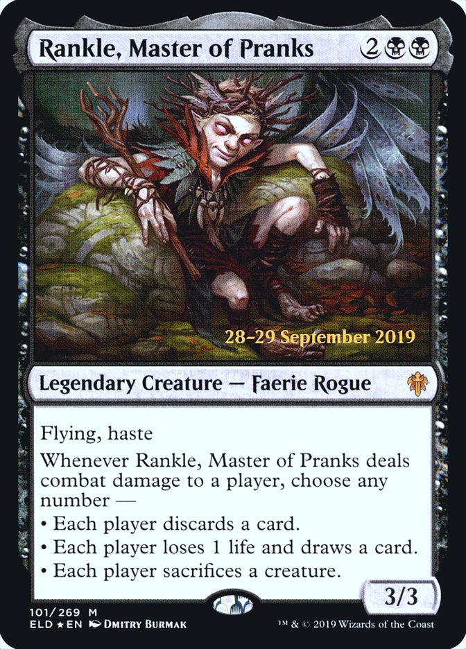 Rankle, Master of Pranks  [Throne of Eldraine Prerelease Promos] | Exor Games New Glasgow