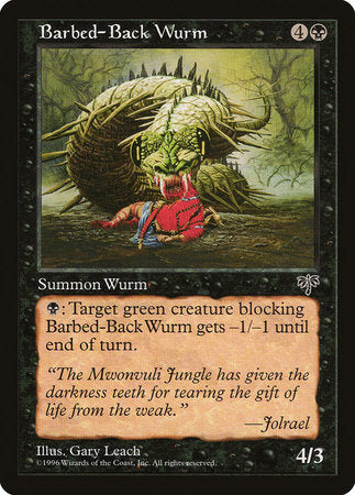 Barbed-Back Wurm [Mirage] | Exor Games New Glasgow